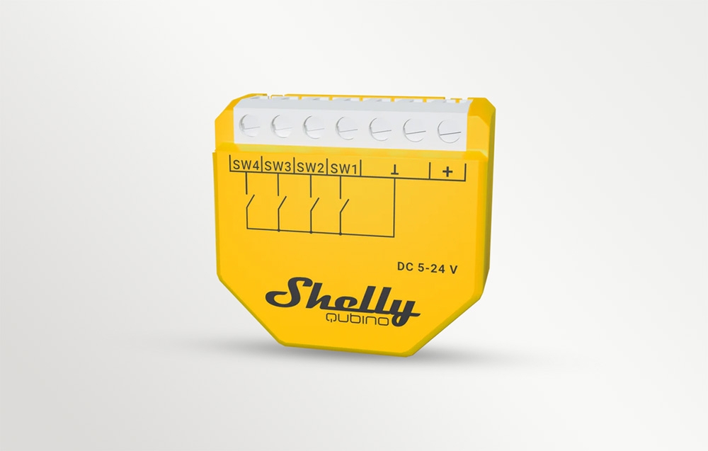 SHELLY Wave i4 DC Switch aprašymas - Prekės nuotrauka