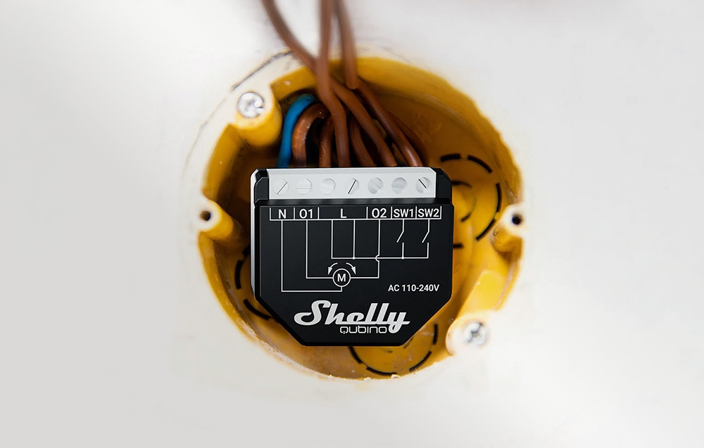 SHELLY Wave Shutter LR Controller aprašymas - Prekės nuotrauka