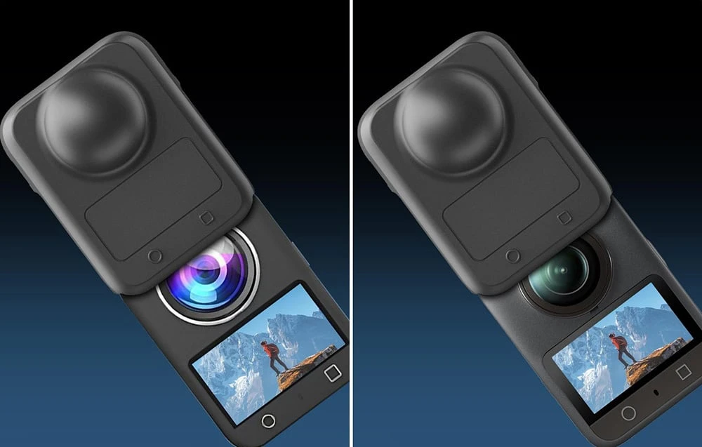 Silikoninis dėklas with Lens Cover PULUZ for DJI Osmo 360 (Juodas) aprašymas - Prekės nuotrauka