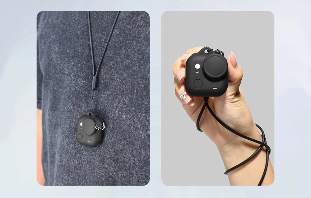 Silicone Lens Cover + PULUZ Case for Insta360 GO Ultra aprašymas - Prekės nuotrauka