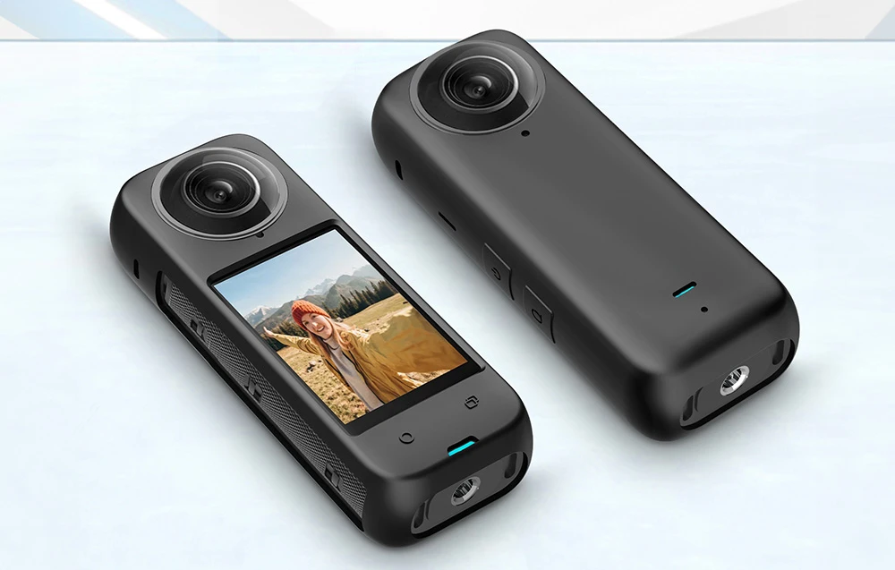 Silikoninis apsauginis dėklas PULUZ skirtas Insta360 X4 (juodas) aprašymas - Prekės nuotrauka