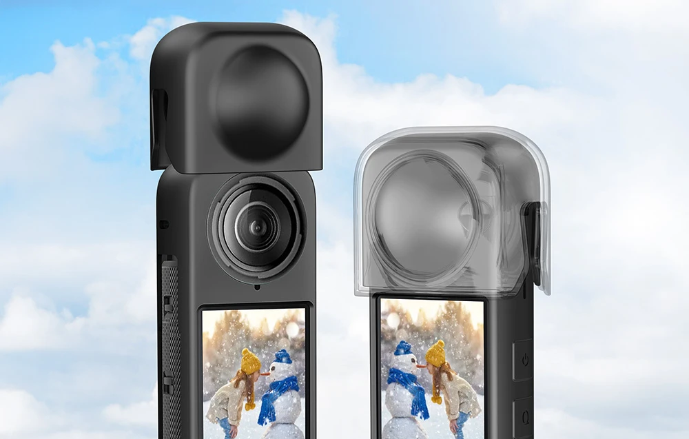 Silikoninis apsauginis dėklas PULUZ skirtas Insta360 X4 (juodas) aprašymas - Prekės nuotrauka