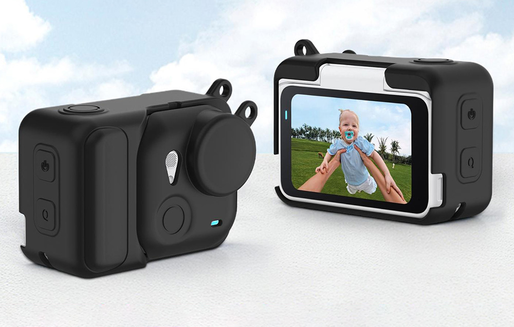 Silicone protective case Puluz for Insta360 Go Ultra (Juodas) aprašymas - Prekės nuotrauka Silicone protective case Puluz for Insta360 Go Ultra (Juodas) aprašymas - Prekės nuotrauka
