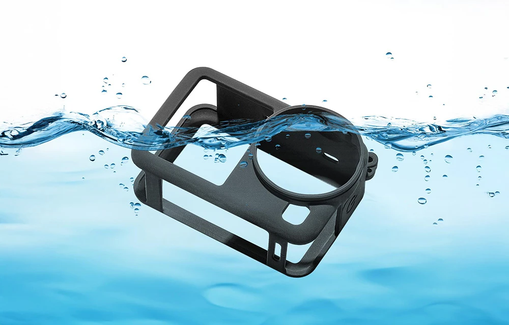 Silicone protective case Puluz with strap for DJI Osmo Action 6 aprašymas - Prekės nuotrauka