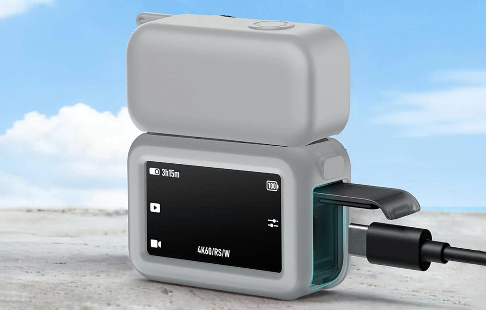 Silicone protective euti Puluz for DJI Osmo Nano (Gray) aprašymas - Prekės nuotrauka