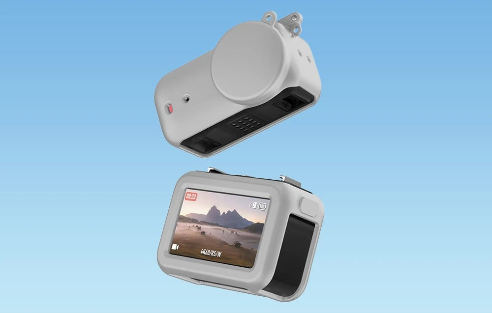 Silicone protective euti Puluz for DJI Osmo Nano (Gray) aprašymas - Prekės nuotrauka