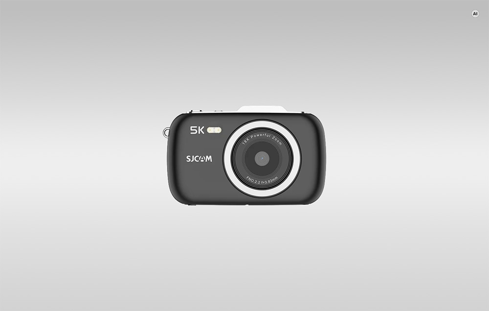 SJCAM ZV100 Camera (Juodas) aprašymas - Prekės nuotrauka
