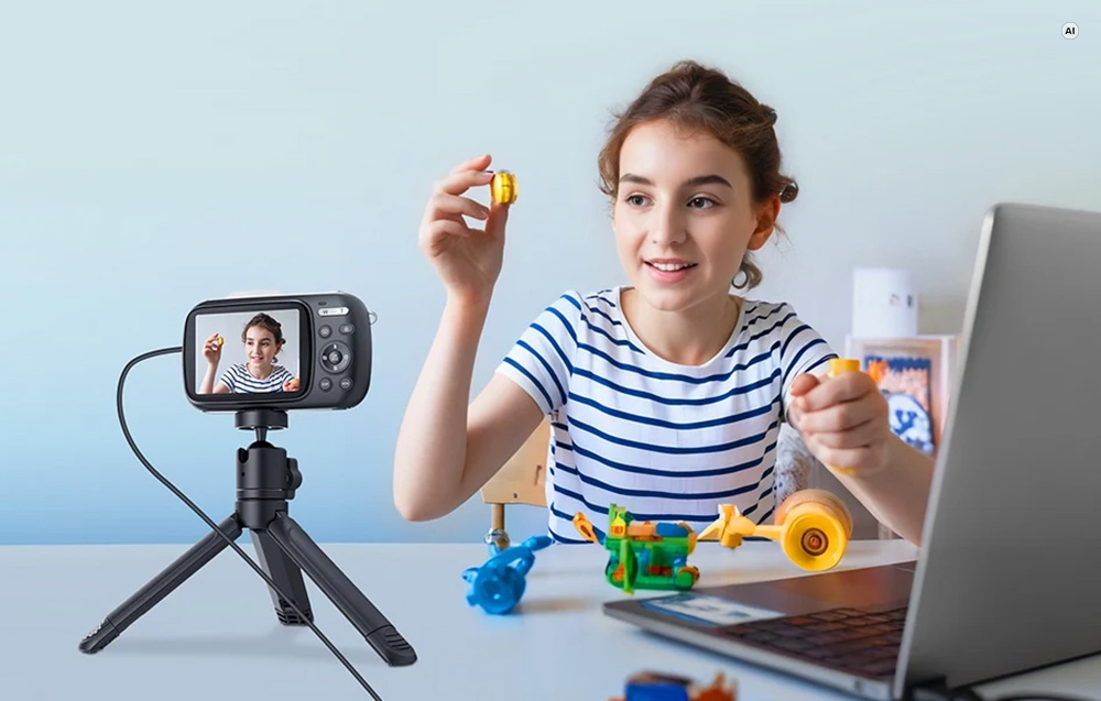 SJCAM ZV100 Camera (Juodas) aprašymas - Prekės nuotrauka