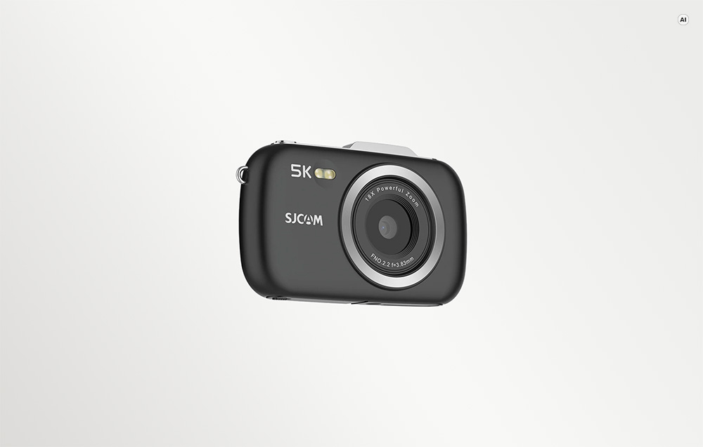 SJCAM ZV100 Camera (Juodas) aprašymas - Prekės nuotrauka