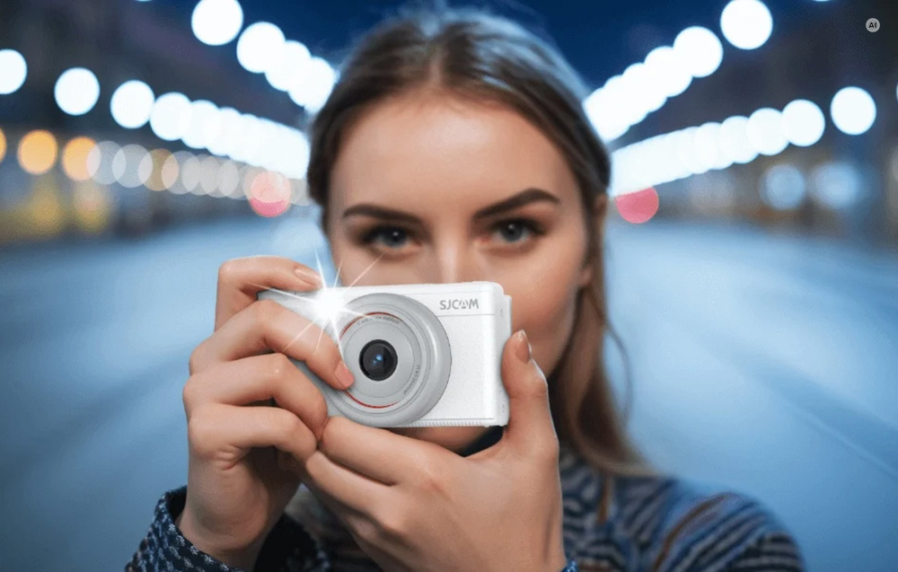 SJCAM ZV200 Vlog Camera (Juodas) aprašymas - Prekės nuotrauka