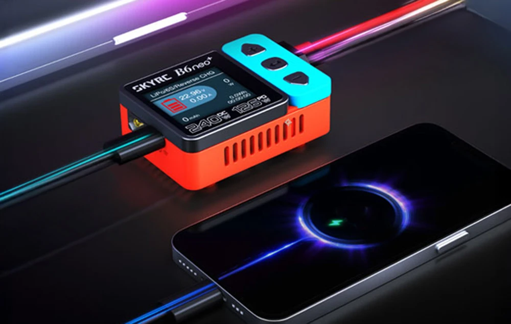 „SkyRC B6neo+“ išmanusis įkroviklis aprašymas - Prekės nuotrauka „SkyRC B6neo+“ išmanusis įkroviklis aprašymas - Prekės nuotrauka
