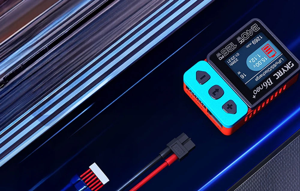 „SkyRC B6neo+“ išmanusis įkroviklis aprašymas - Prekės nuotrauka „SkyRC B6neo+“ išmanusis įkroviklis aprašymas - Prekės nuotrauka