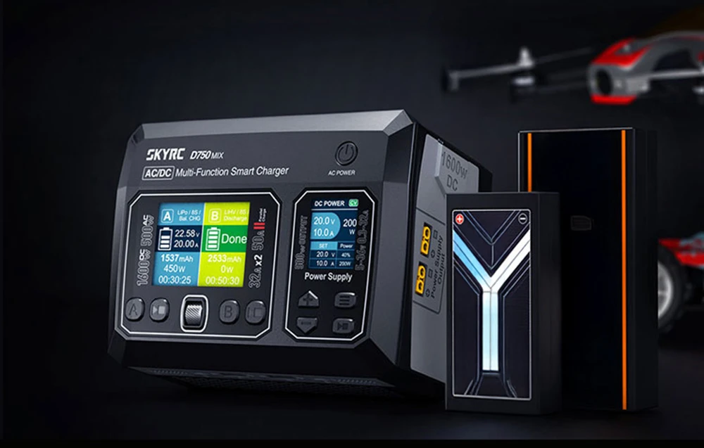 „SkyRC D750 MIX“ įkroviklis aprašymas - Prekės nuotrauka