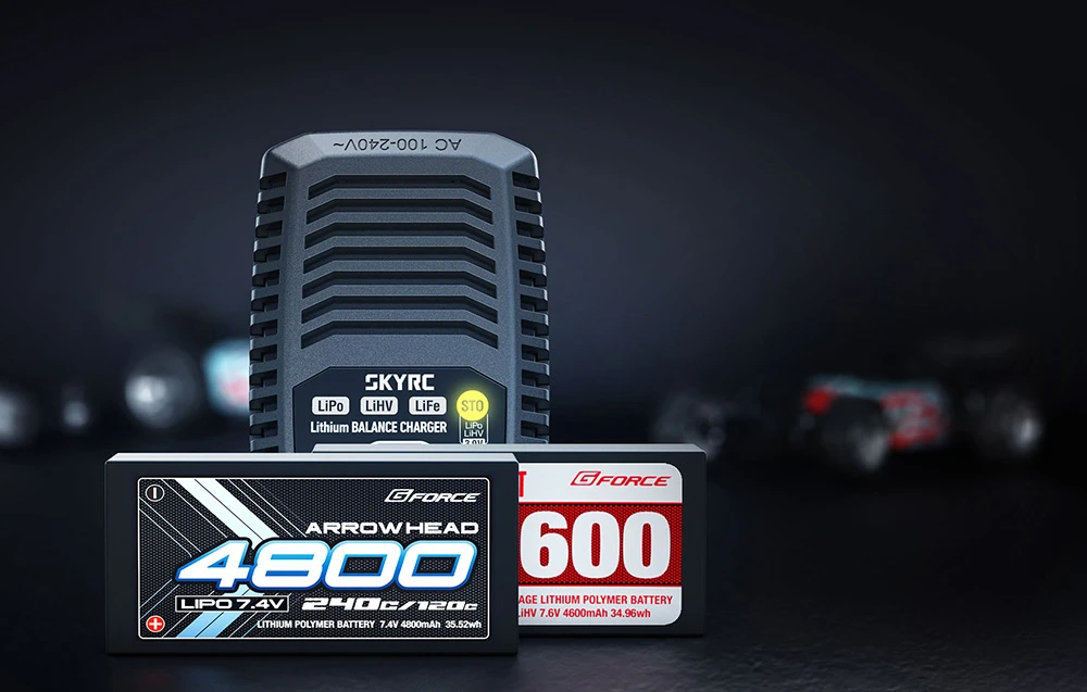 SkyRC e3S 2S/3S charger aprašymas - Prekės nuotrauka