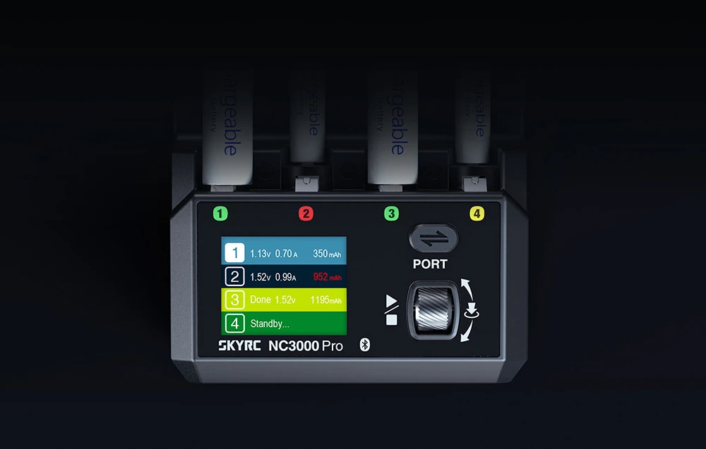 „SkyRC NC3000 Pro“ įkroviklis aprašymas - Prekės nuotrauka „SkyRC NC3000 Pro“ įkroviklis aprašymas - Prekės nuotrauka