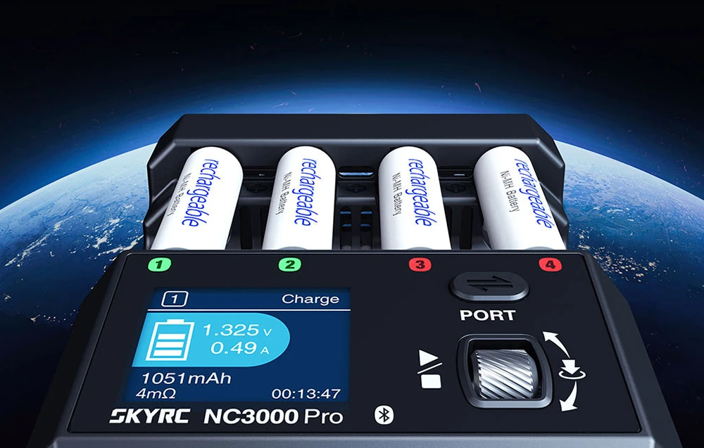 „SkyRC NC3000 Pro“ įkroviklis aprašymas - Prekės nuotrauka „SkyRC NC3000 Pro“ įkroviklis aprašymas - Prekės nuotrauka
