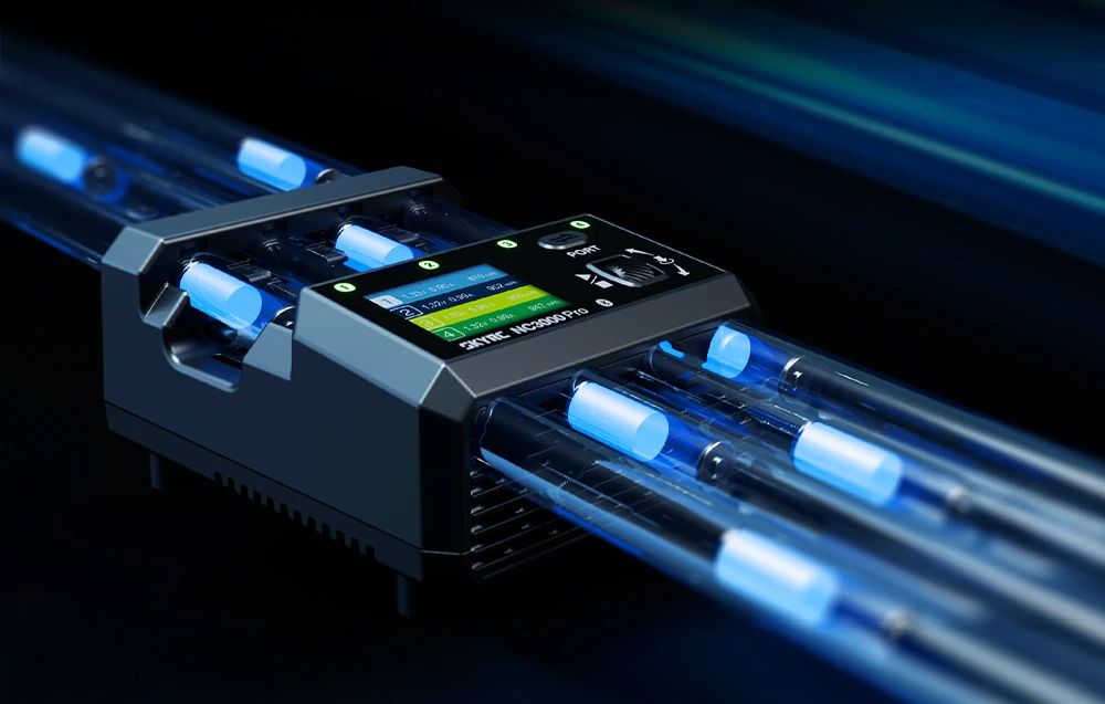 „SkyRC NC3000 Pro“ įkroviklis aprašymas - Prekės nuotrauka „SkyRC NC3000 Pro“ įkroviklis aprašymas - Prekės nuotrauka