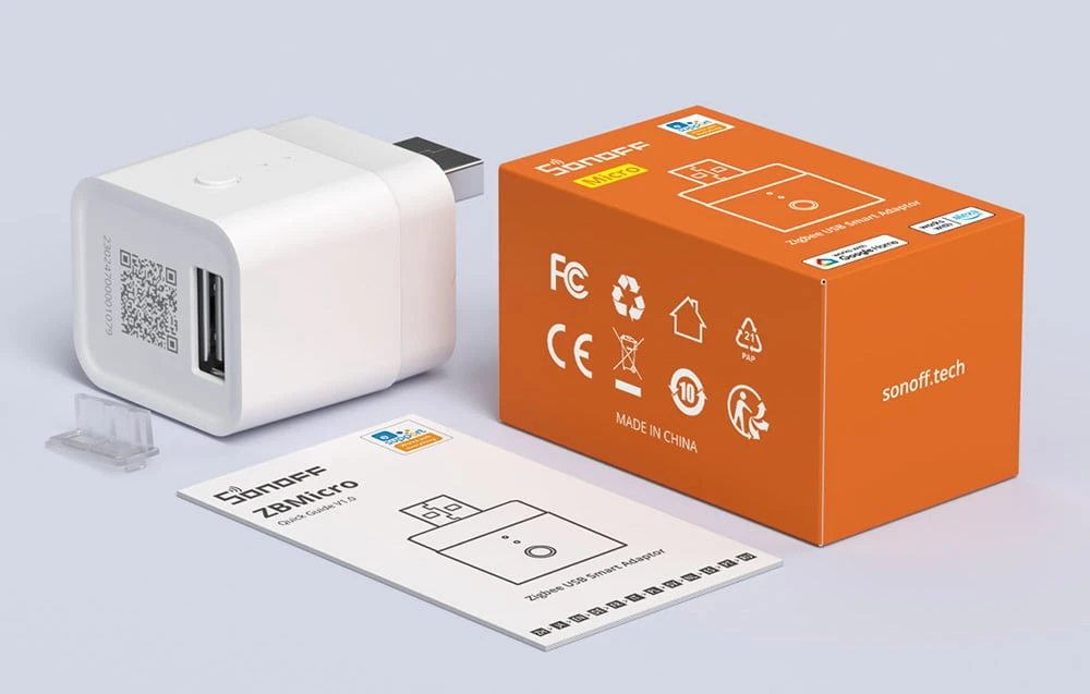 SONOFF ZBMICRO Zigbee USB adapteris aprašymas - Prekės nuotrauka SONOFF ZBMICRO Zigbee USB adapteris aprašymas - Prekės nuotrauka