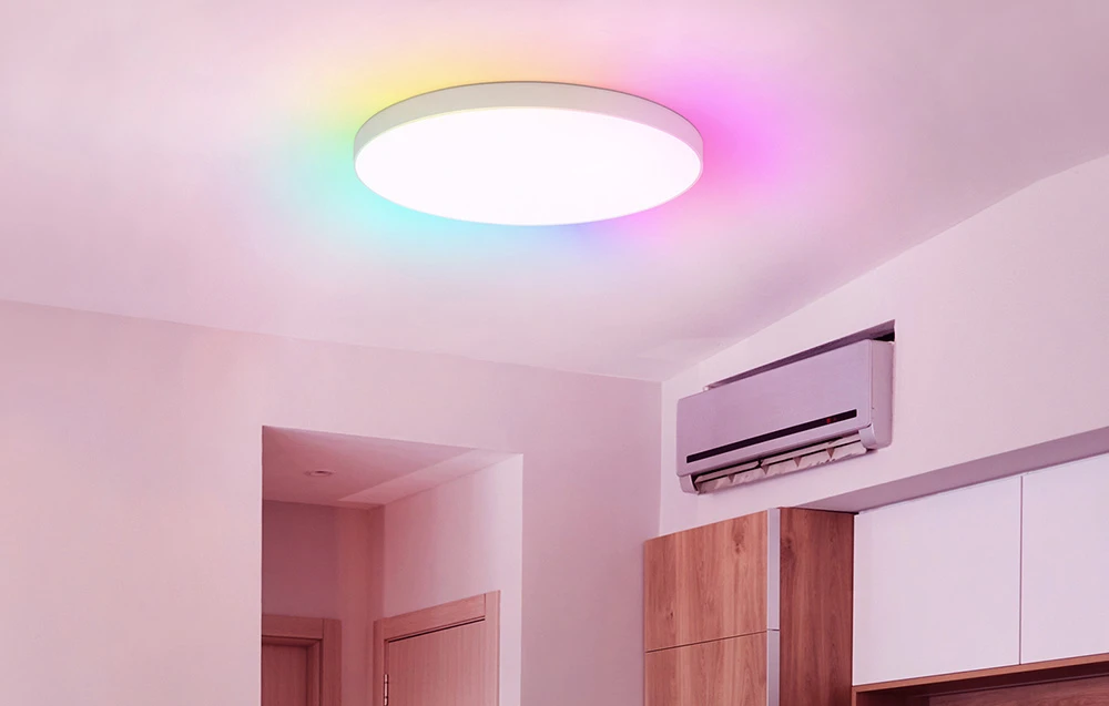 Lubinis šviestuvas Išmani lubinė lempa 30cm Bluetooth 16M RGBCW Gosund LB13 1600lm Tuya + nuotolinio valdymo pultas. aprašymas - Prekės nuotrauka Lubinis šviestuvas Išmani lubinė lempa 30cm Bluetooth 16M RGBCW Gosund LB13 1600lm Tuya + nuotolinio valdymo pultas. aprašymas - Prekės nuotrauka