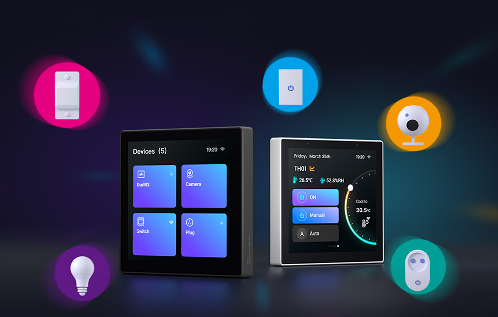 išmanusis valdymo skydelis „Matter Wifi Bluetooth ZigBee“