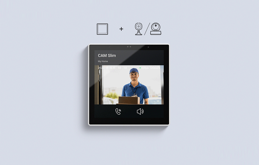 išmanusis valdymo skydelis „Matter Wifi Bluetooth ZigBee“