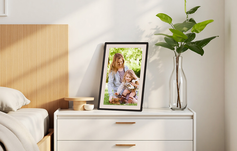 Monitorius Smart Photo Frame Lexar PX-110BLKGLR (juodas) 11" aprašymas - Prekės nuotrauka