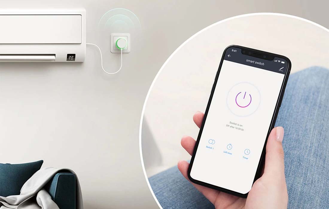 Išmanusis kištukas WiFi Gosund EP2 10A Tuya aprašymas - Prekės nuotrauka