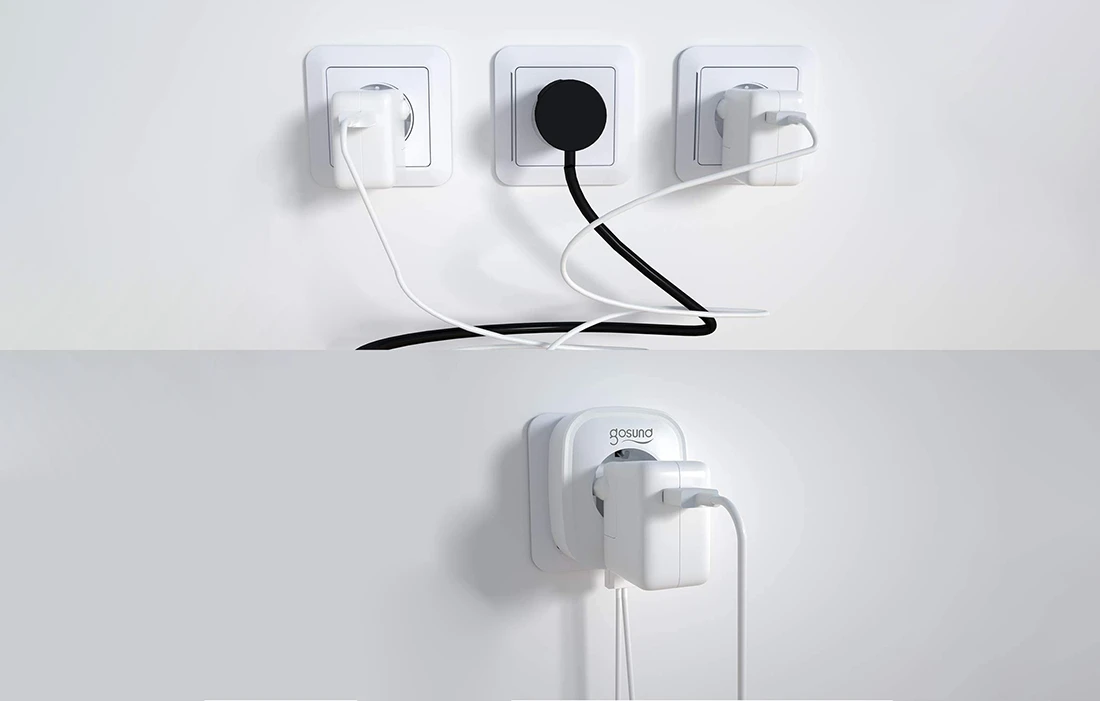 Išmani rozetė valdoma WiFi Gosund SP112 2xUSB 16A Tuya aprašymas - Prekės nuotrauka Išmani rozetė valdoma WiFi Gosund SP112 2xUSB 16A Tuya aprašymas - Prekės nuotrauka