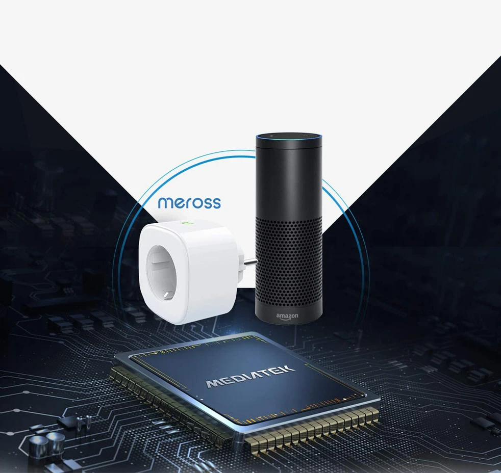 Išmanusis kištukas WiFi MEROSS MSS210EU Apple HomeKit aprašymas - Prekės nuotrauka