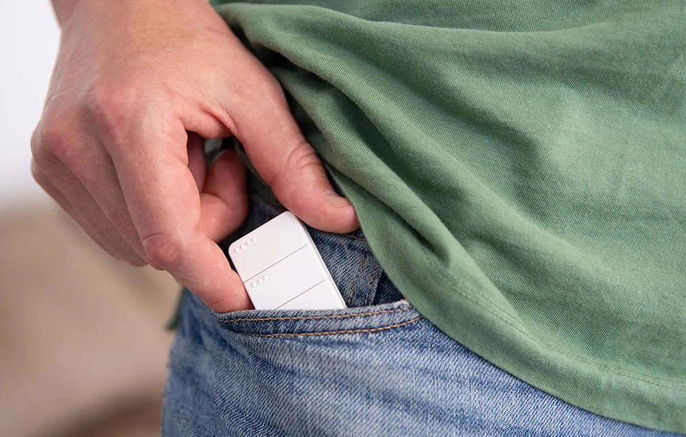 Shelly BLU RC Button 4 ZB – Bluetooth, Zigbee nuotolinio valdymo pultas aprašymas - Prekės nuotrauka