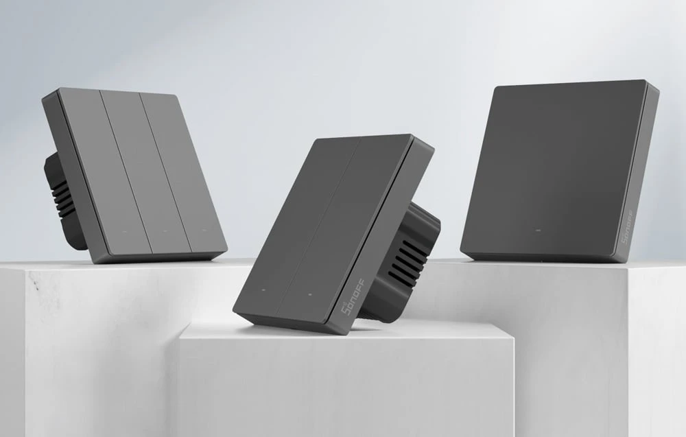 Sonoff SwitchMan M5 Wifi 1 klavišo jungiklis 86mm pločio M5-1C-86 aprašymas - Prekės nuotrauka Sonoff SwitchMan M5 Wifi 1 klavišo jungiklis 86mm pločio M5-1C-86 aprašymas - Prekės nuotrauka