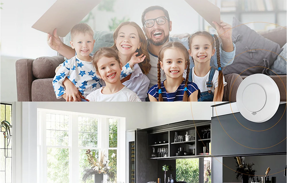 Meross GS559AH išmanusis dūmų detektorius valdomas Apple Homekit, SmartThings aprašymas - Prekės nuotrauka Meross GS559AH išmanusis dūmų detektorius valdomas Apple Homekit, SmartThings aprašymas - Prekės nuotrauka