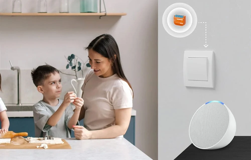 „Smart SwitchBot“ relės jungiklis 13:00. aprašymas - Prekės nuotrauka „Smart SwitchBot“ relės jungiklis 13:00. aprašymas - Prekės nuotrauka