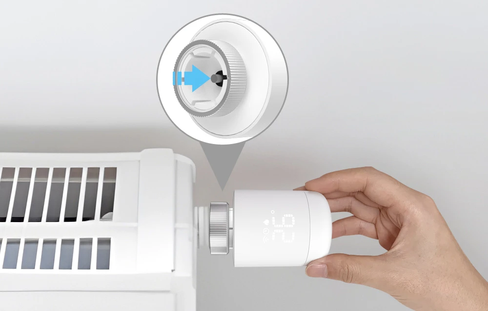 Išmanusis termostato radiatoriaus vožtuvas Avatto TRV16 Zigbee Tuya aprašymas - Prekės nuotrauka Išmanusis termostato radiatoriaus vožtuvas Avatto TRV16 Zigbee Tuya aprašymas - Prekės nuotrauka