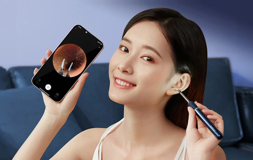 Smart Visual Ear-Clean Rod Bebird Note 5 (balta) aprašymas - Prekės nuotrauka Smart Visual Ear-Clean Rod Bebird Note 5 (balta) aprašymas - Prekės nuotrauka