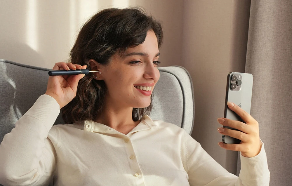 Smart Visual Ear-Clean Rod Bebird Note 5 (balta) aprašymas - Prekės nuotrauka Smart Visual Ear-Clean Rod Bebird Note 5 (balta) aprašymas - Prekės nuotrauka