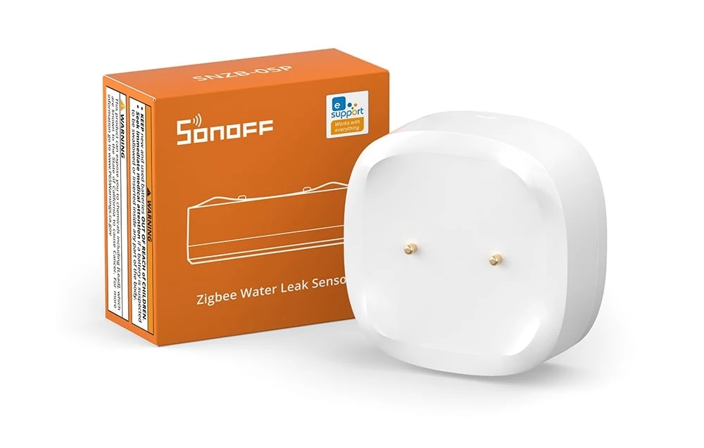 Sonoff SNZB-05P IP67 Zigbee vandens nuotėkio jutiklis aprašymas - Prekės nuotrauka Sonoff SNZB-05P IP67 Zigbee vandens nuotėkio jutiklis aprašymas - Prekės nuotrauka