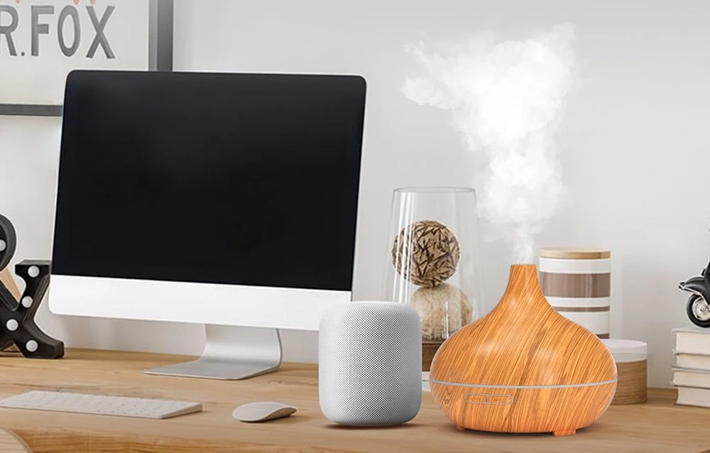 Drėkintuvas Išmanusis Wi-Fi eterinių aliejų difuzorius Meross (HomeKit) aprašymas - Prekės nuotrauka Drėkintuvas Išmanusis Wi-Fi eterinių aliejų difuzorius Meross (HomeKit) aprašymas - Prekės nuotrauka