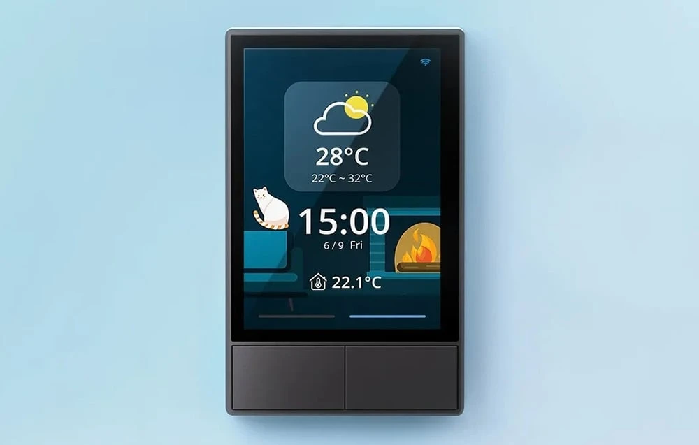 Smart WiFi control panel SONOFF NSPanel (juodas, 120mm) aprašymas - Prekės nuotrauka Smart WiFi control panel SONOFF NSPanel (juodas, 120mm) aprašymas - Prekės nuotrauka