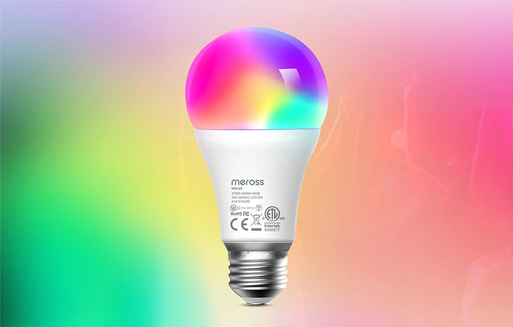 Išmanioji Wi-Fi LED lemputė MSL120EU Meross (ne HomeKit) aprašymas - Prekės nuotrauka Išmanioji Wi-Fi LED lemputė MSL120EU Meross (ne HomeKit) aprašymas - Prekės nuotrauka