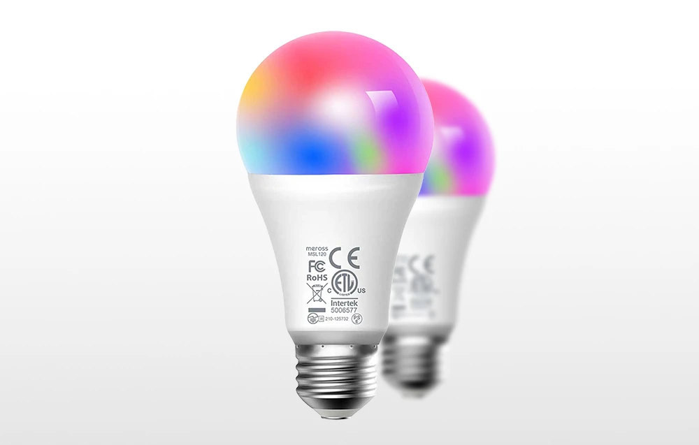 Išmanioji Wi-Fi LED lemputė MSL120EU Meross (ne HomeKit) aprašymas - Prekės nuotrauka Išmanioji Wi-Fi LED lemputė MSL120EU Meross (ne HomeKit) aprašymas - Prekės nuotrauka
