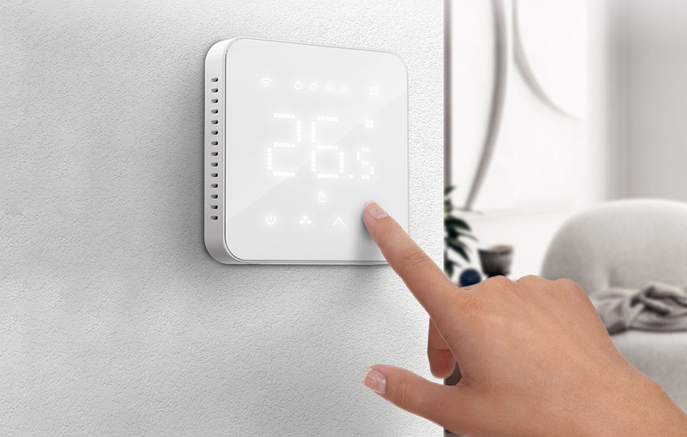 Išmanusis WiFi termostatas Meross MTS200BHK(EU) (HomeKit) aprašymas - Prekės nuotrauka