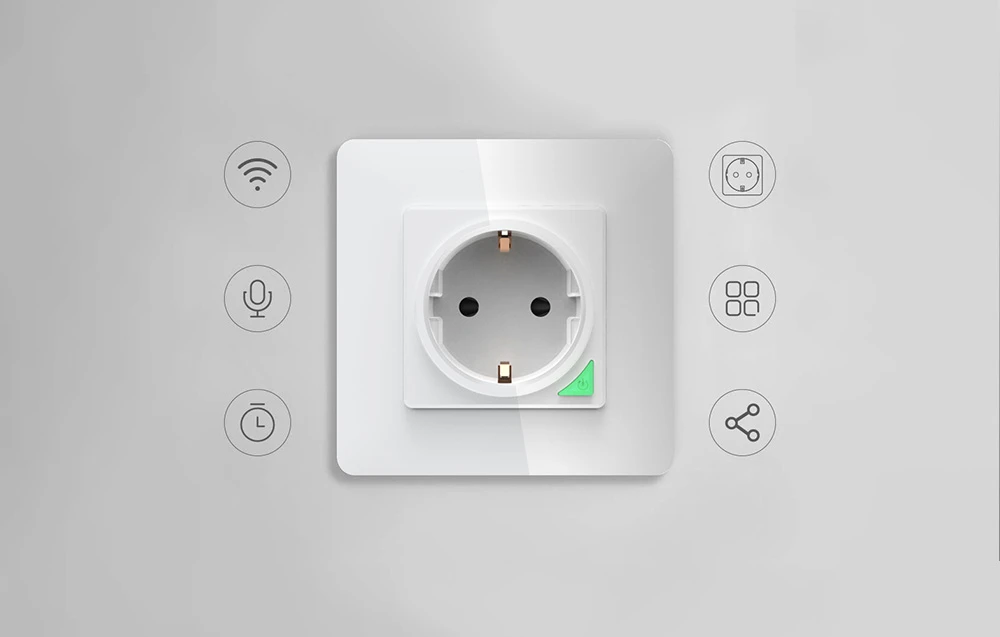 Sieninis šviestuvas Išmanusis WiFi sieninis lizdas Avatto N-WOT10-EU-W TUYA (balta) aprašymas - Prekės nuotrauka Sieninis šviestuvas Išmanusis WiFi sieninis lizdas Avatto N-WOT10-EU-W TUYA (balta) aprašymas - Prekės nuotrauka