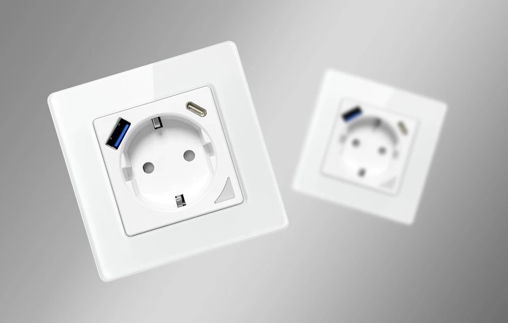Sieninis šviestuvas Išmanusis WiFi sieninis lizdas Avatto N-WOT10-USB-W TUYA USB USB-C - baltas aprašymas - Prekės nuotrauka Sieninis šviestuvas Išmanusis WiFi sieninis lizdas Avatto N-WOT10-USB-W TUYA USB USB-C - baltas aprašymas - Prekės nuotrauka