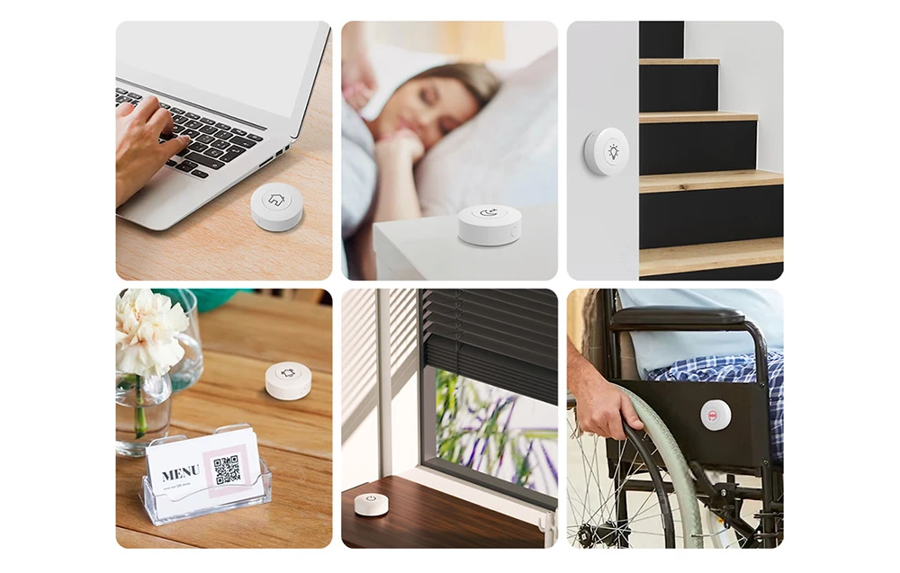 Sonoff SNZB-01P Zigbee 3.0 belaidis mygtukas aprašymas - Prekės nuotrauka Sonoff SNZB-01P Zigbee 3.0 belaidis mygtukas aprašymas - Prekės nuotrauka