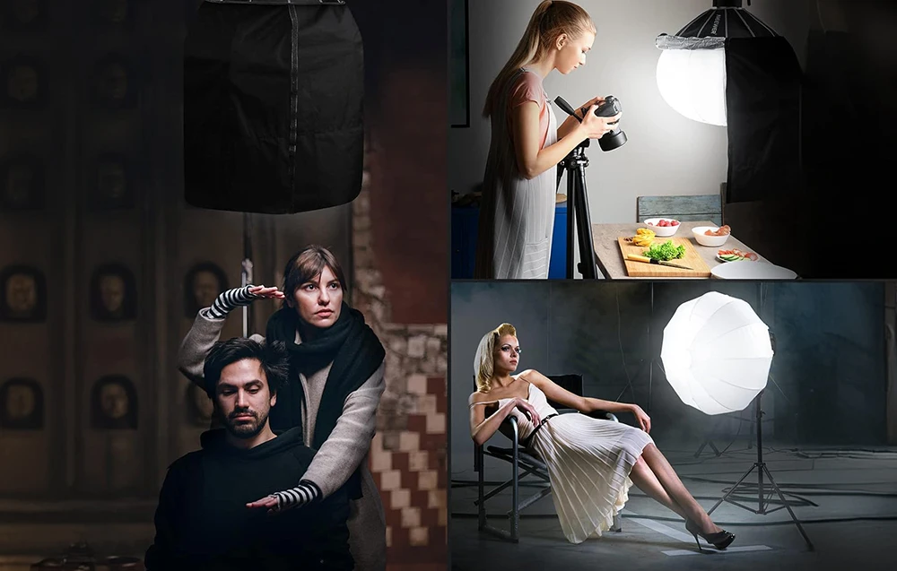 Neewer Softbox naujesnė 65 cm aprašymas - Prekės nuotrauka Neewer Softbox naujesnė 65 cm aprašymas - Prekės nuotrauka