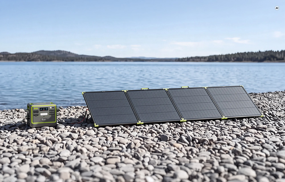 Solar panel FOSSIBOT SP420 Pro aprašymas - Prekės nuotrauka