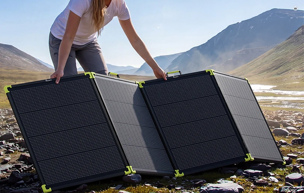 Solar panel FOSSIBOT SP420 Pro aprašymas - Prekės nuotrauka