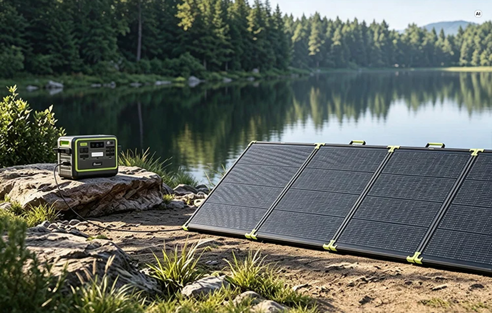 Solar panel FOSSIBOT SP420 Pro aprašymas - Prekės nuotrauka