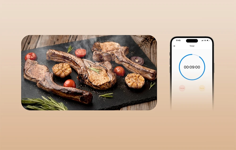 Sonoff BMT01 BBQ išmanusis Bluetooth termometras aprašymas - Prekės nuotrauka Sonoff BMT01 BBQ išmanusis Bluetooth termometras aprašymas - Prekės nuotrauka